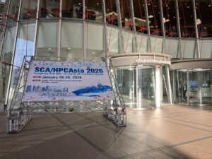 SCA/HPC Asia 2026(大阪府立国際会議場)に出展致しました